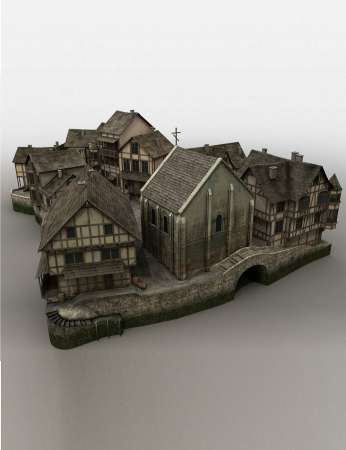 Medieval Fantasy Village