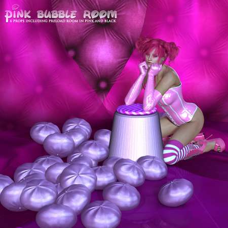 Lilflame's Pink Bubble Room