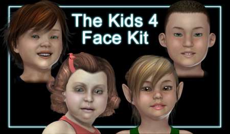 The Kids 4 Face Kit