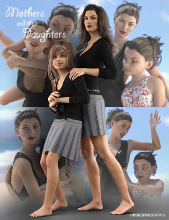 Oreschnick Poses: Mothers and their Daughters Poses