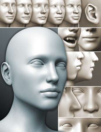 200 Plus - Head & Face Morphs for Genesis 3 Female(s)