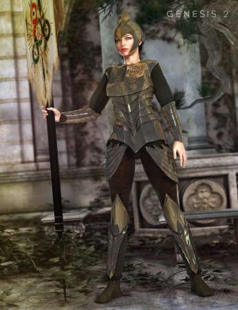 Elven Armor for Genesis 2 Female(s)