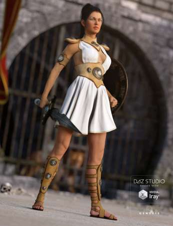 Gladiator Goddess for Genesis 3 Female(s)