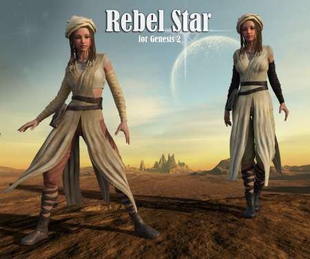 Rebel Star for Gen2 Female