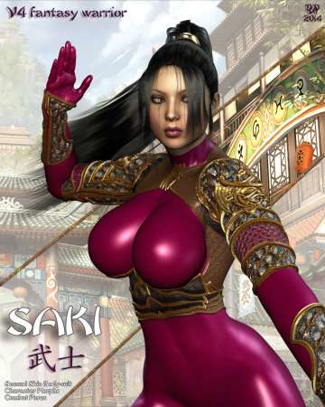 Saki - Fantasy Warrior
