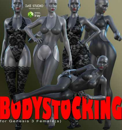 Bodystocking for Genesis 3 Female(s)